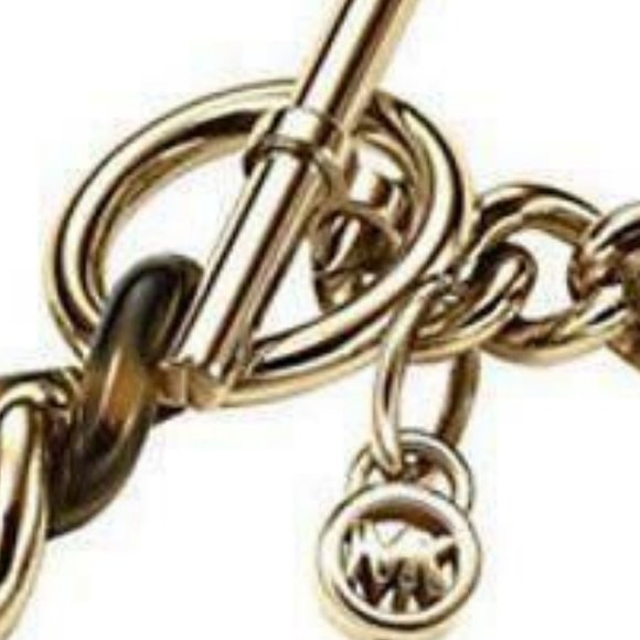 COPY - MICHAEL KORS  TORTOISE ACETATE PLAQUE - Picture 2 of 3